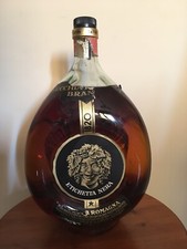 Vecchia Romagna Etichetta Nera 2 litri Brandy Buton liquore Italia vintage 40%