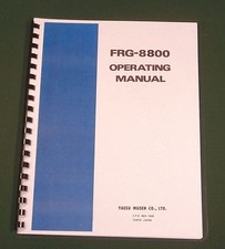 Yaesu FRG-8800 Manuale di