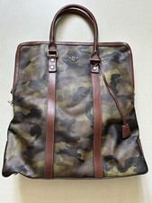 Borsa Gagà Milano Special Edition In Pelle Di Vitello Camouflage Inserti Cuoio