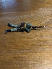 Lineol-Soldatini pasta Germany’30-Fante Tedesco sdraiato fucile meccanismo molla