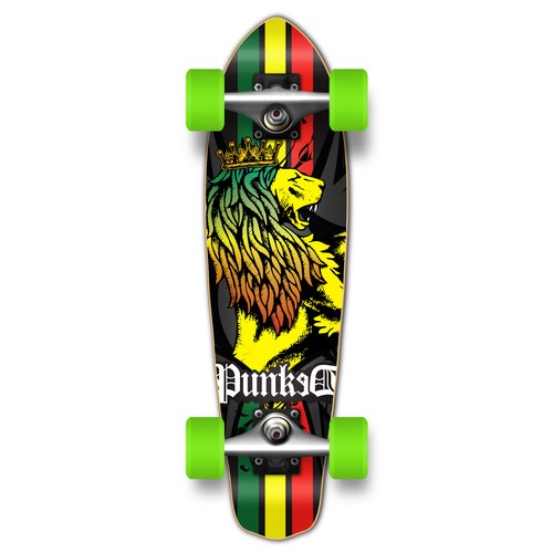 Yocaher punked micro cruiser - punked,