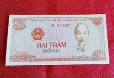 Asia Banconota VIETNAM - 200 Dong 1987 - pick#100 - Unc 