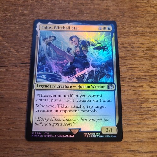Tidus blitzball star foil - tidus,