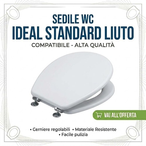 Sedile ricambio per ideal - sedile,