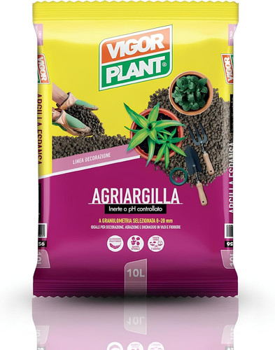 Argilla espansa per piante - argilla, in