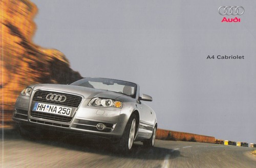 Audi cabrio cabriolet b7 - a4,