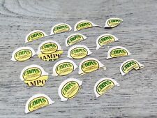 SHAMPOO CAMPUS LOTTO TAGLIANDI DI CONTROLLO CONCORSO ANNI 80 VINTAGE