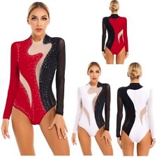 Body donna strass ginnastica