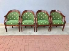 Lotto di 04 Poltrone Carlo X