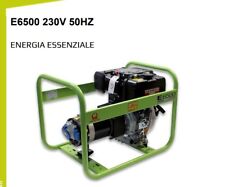 GRUPPO ELETTROGENO PRAMAC E6500 DIESEL MONOFASE 5.3 KW aperto