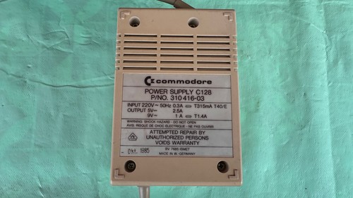 Alimentatore commodore c128 - alimentatore,