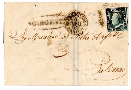 Sicilia 1859 2 1a - ,, gr.