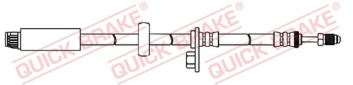 Tubo freno quick brake 806 - tubo, 32.806