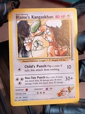 ✨ BLAINE’S KANGASKHAN - Gym Heroes - 36/132 - Non Comune - Carta Pokemon - NM ✨