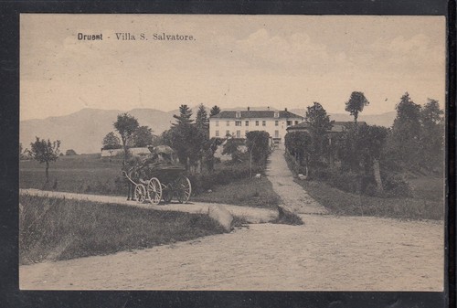 Cartolina druento villa - villa, s