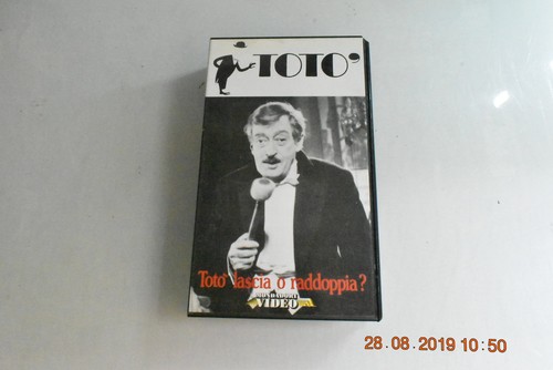 Vhs videocassetta totò - vhs,