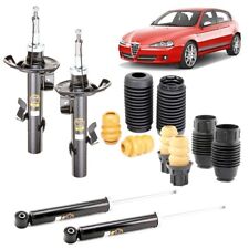 KIT AMMORTIZZATORI ANTERIORI POSTERIORI COMPLETO CON TAMPONI PER ALFA ROMEO 147