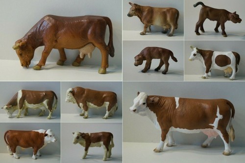 Schleich bovino maculato toro