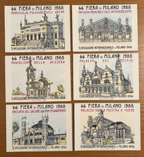 Serie 6 Cartoline 66° Fiera