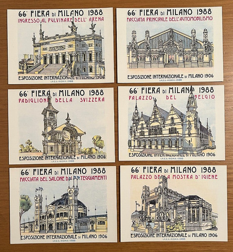 Serie cartoline fiera - serie,