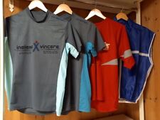 3 T-SHIRT/MAGLIETTE+GILET ANTIVENTO, runner/corsa/jogging/palestra/fitness/sport