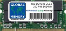 1GB DDR 333MHz PC2700 200-PIN