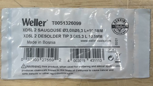 Weller xdsl2 ugello - weller,