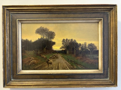 Dipinto olio tela sidney - su,