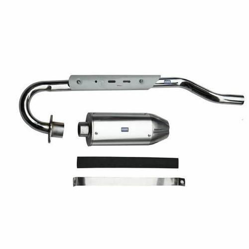 Scarico set 250 ccm argento - scarico,