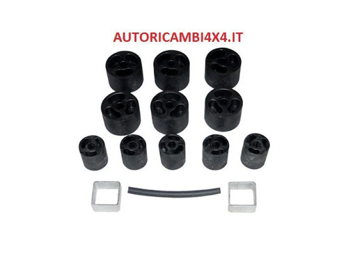 Body lift jeep wrangler - body, cm