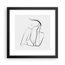 Poster 30x30cm Donna Linee