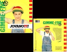 Jovanotti Gimme five 45 giri VINILE