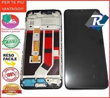 DISPLAY LCD OPPO A18 CPH2591 - A38 4G CPH2579 TOUCH SCREEN SCHERMO NERO + FRAME