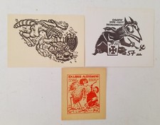 ♥ LOTTO 3 EX LIBRIS LORENZO