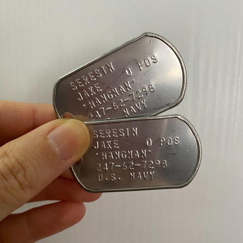Set piastrine militari - set, hangman