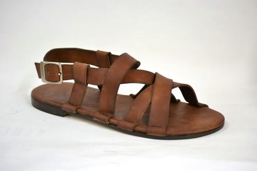 Mens brown sandals shoes made - shoes,