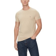 T-shirt Uomo Beige Maniche