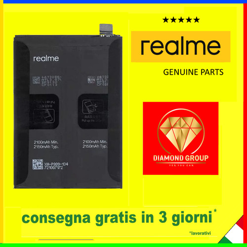 Batteria pila originale realme - batteria,