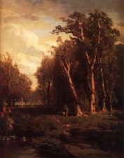 Thomas Hill Hunter con cane