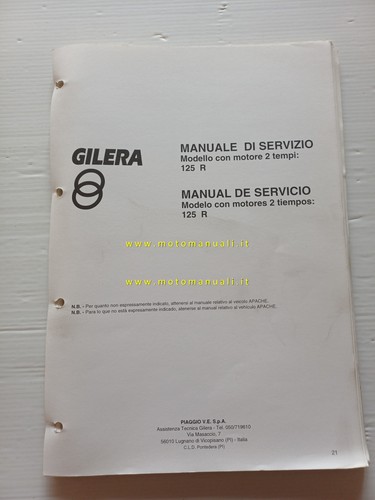 Gilera 125 1988 - gilera,