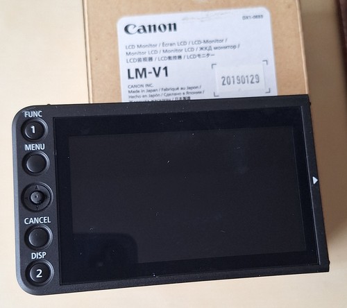 Canon touchscreen - canon, lm-v1