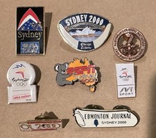 Lotto di 8 spille media Sydney