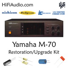 Yamaha m70 restauro recap - yamaha,