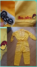 Vintage Rara Tuta Giallo Donna Fase By Lafont Anni 80/90 Taglia 44 vedere foto