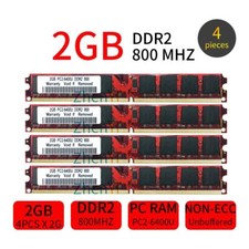 Kit 8 GB 4x 2 GB PC2-6400U