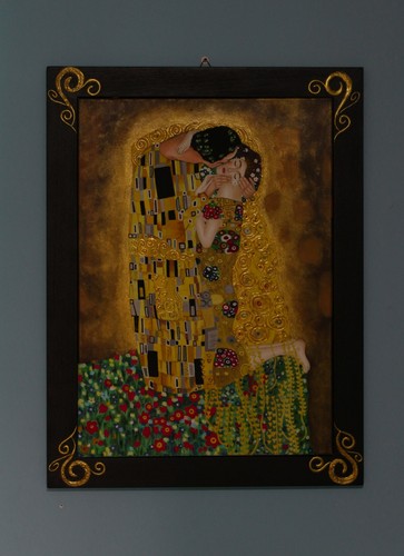 Quadro bacio klimt - quadro, -klimt