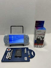 PSP 2000 Mod Felicia Blu con caricatore e batteria nuova SD 120GB (LEGGI SOTTO)