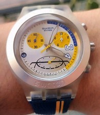 ??Orologio Swatch Irony Diaphane SHQ 34 Chrono SVCK4007 Swiss Made??