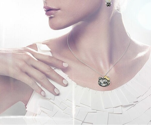 Collana swarovski sanrio hello - swarovski,