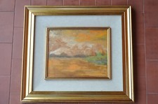 George Secan Dipinto olio su tela 29x24 Poesia d'autunno